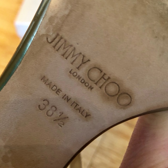 New Jimmy Choo Block Sandals - Picture 5 of 6